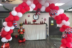 Christmas-Balloon-Arch-Nursing-Home-Event-1